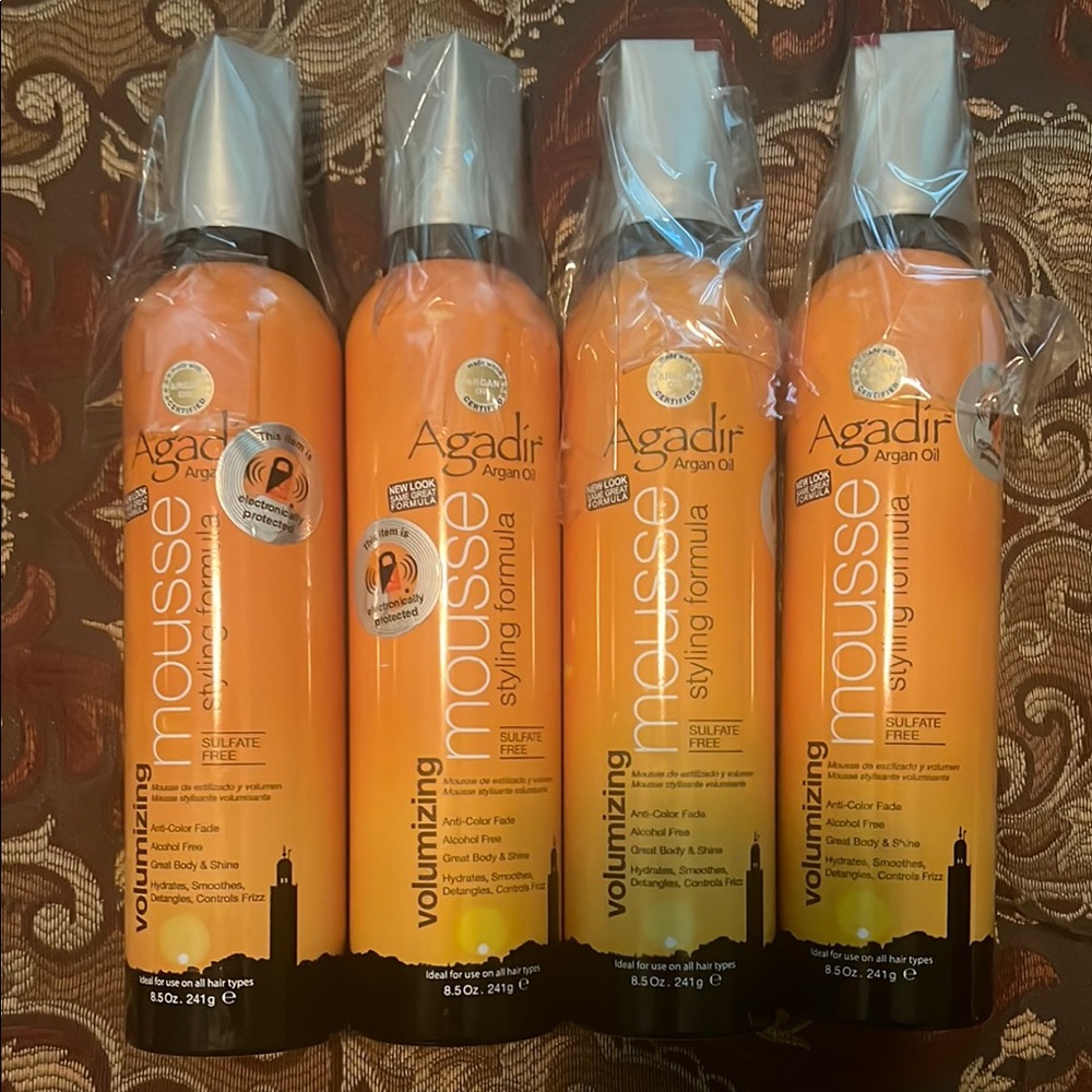 Argan Oil Volumizing Mousse - Orange